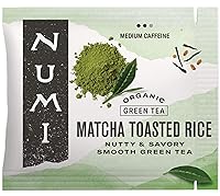 Vista 3 de Numi Tea Matcha - Té verde de arroz tostado, 18 bolsas, paquete de 2