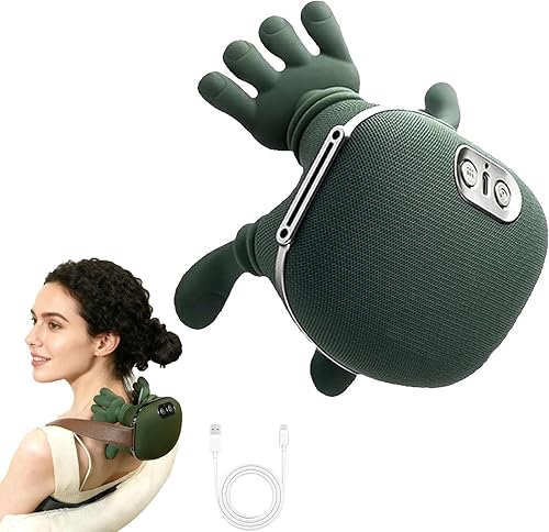 Masajeador de Espalda y Cuello, Masajeador de Cuello y Hombro Siacalm para Relajación Muscular