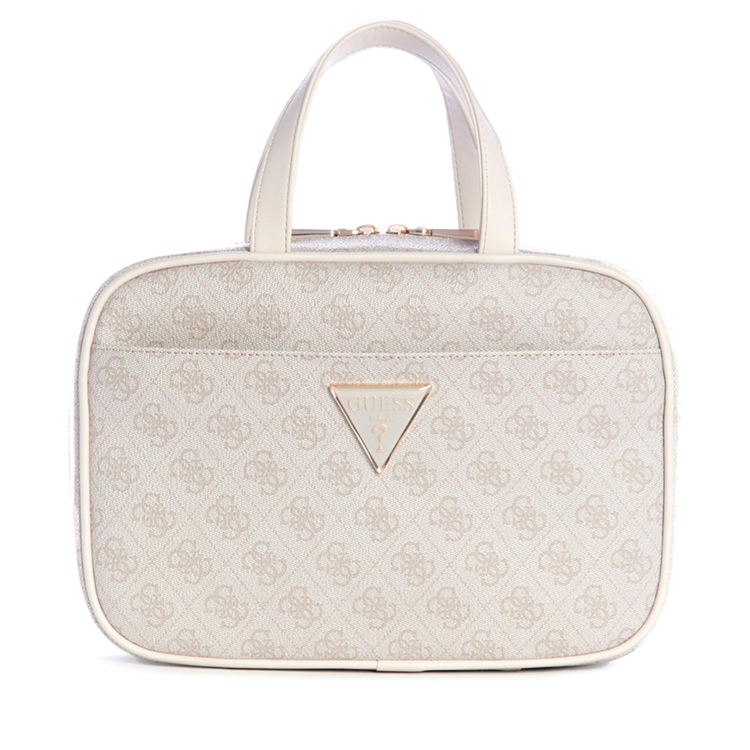 GUESS Kulturbeutel Jesco Hanging Weekender Dove Creme