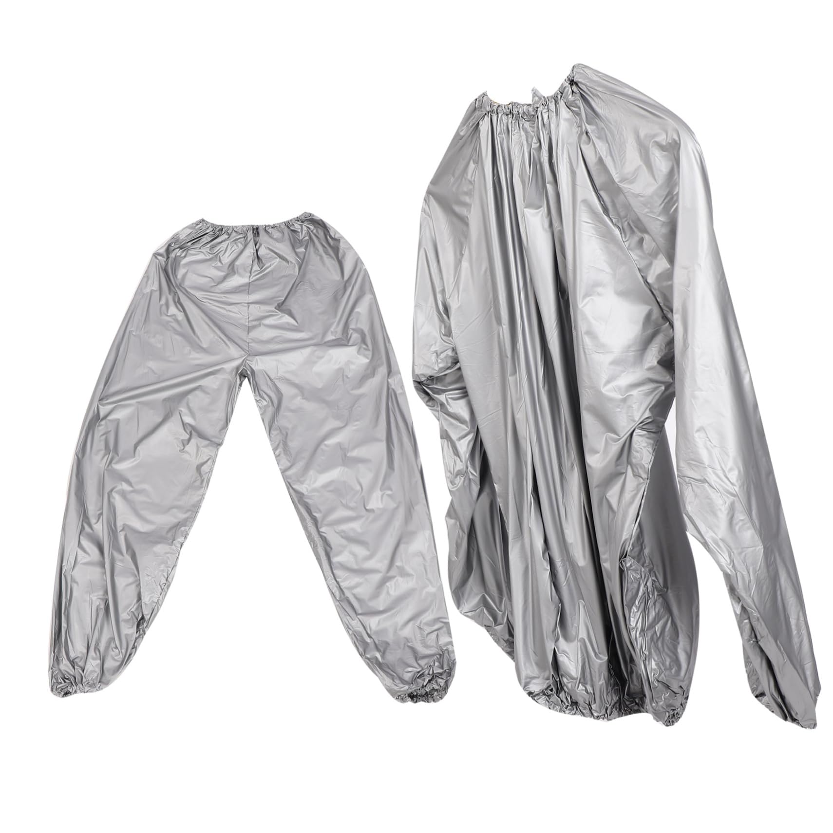KICHOUSE Enhanced Sports Effect Sauna Suit Unisex Design Sweat Sauna Pants Top Set Easy to