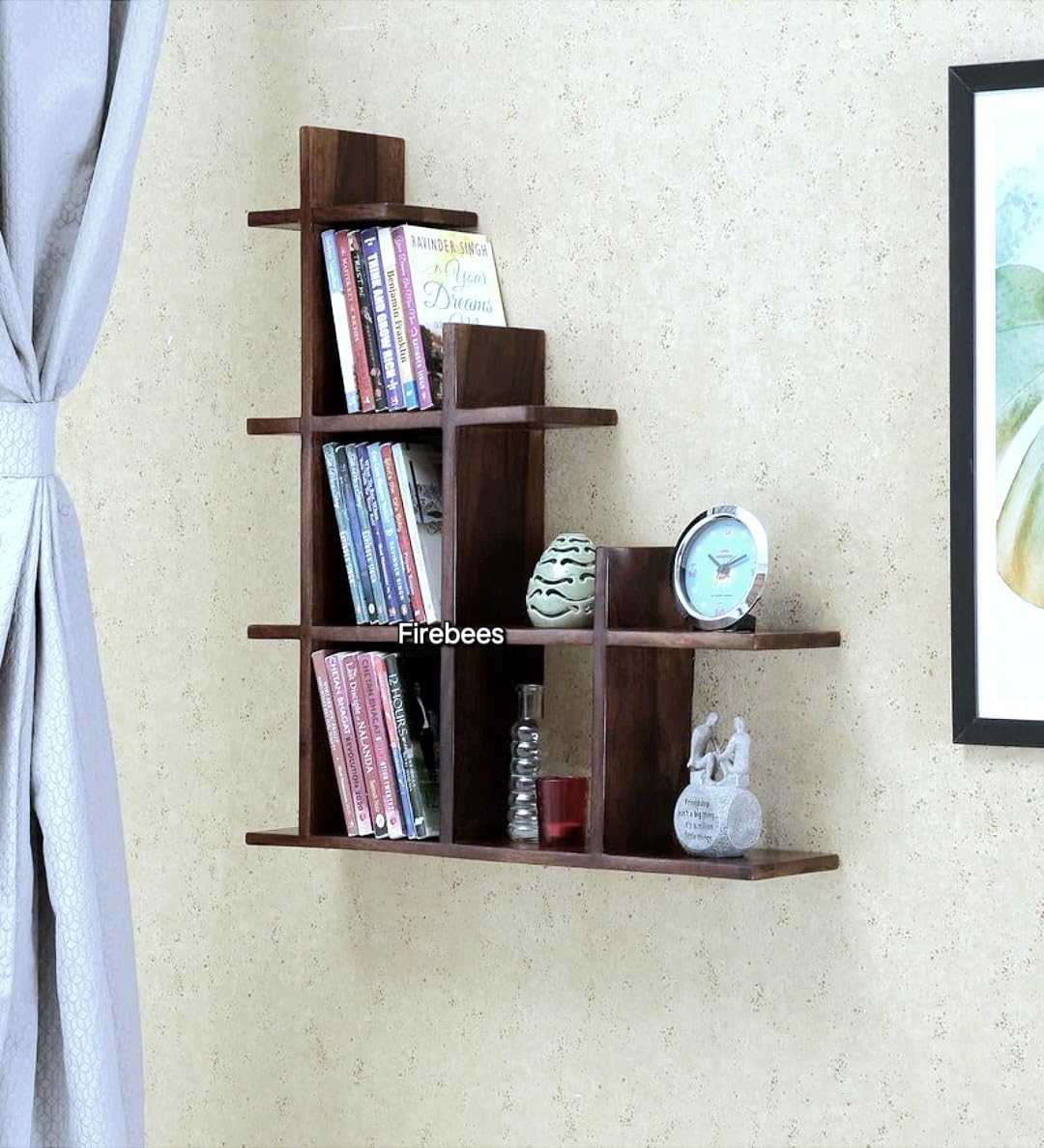 Deion Wall Hanging for Home Decoration,Home Decor,Shelf,showpiece Stand for Wall,Rack,Hall Decoration Items for Living Room,Book Shelf for Home