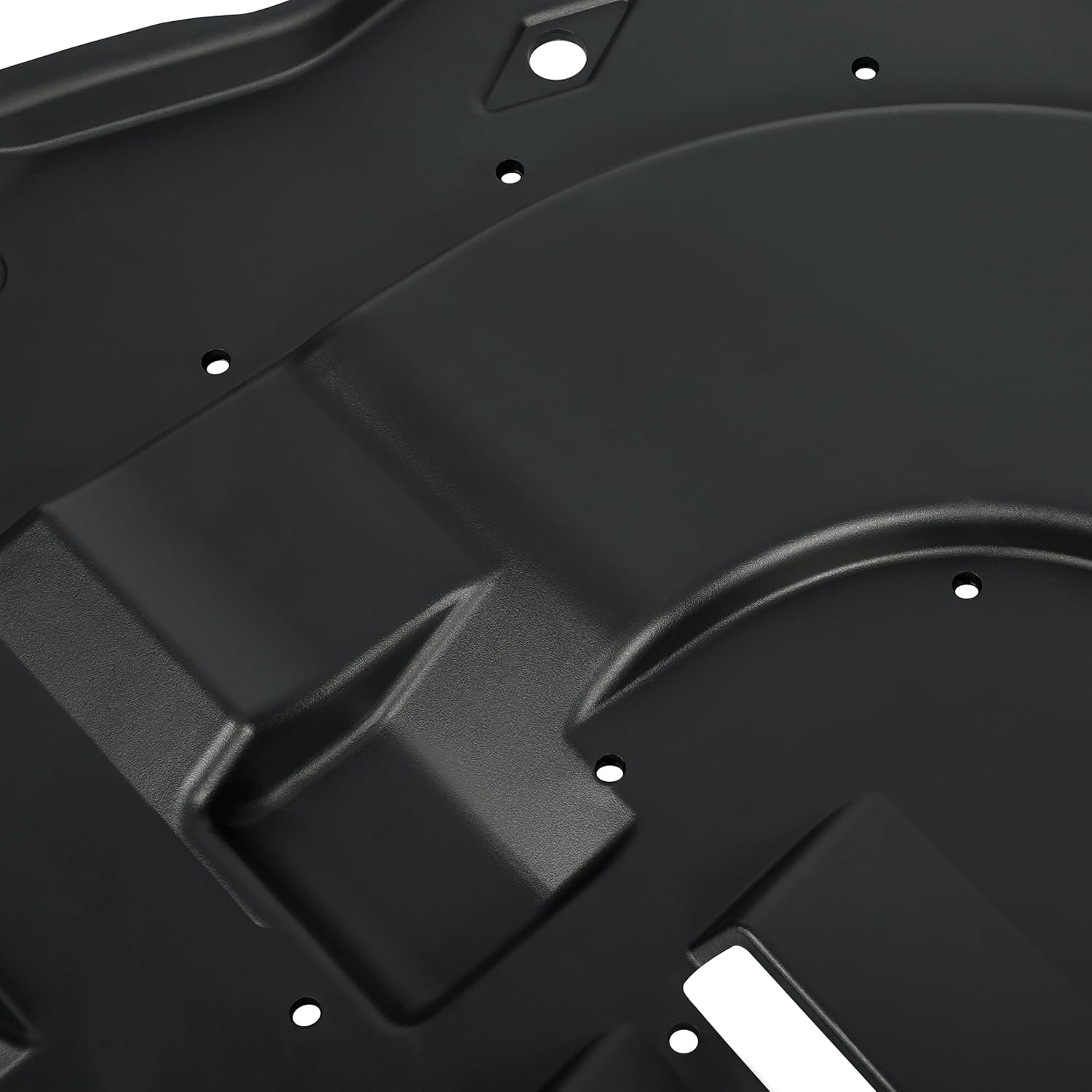 KUAFU Engine Splash Shield Compatible with 2013-2019 Ford Escape 2015-2019 Lincoln MKC Front Engine Case Guard Under Cover Black Replacement for EJ7Z6P013A FO1228125