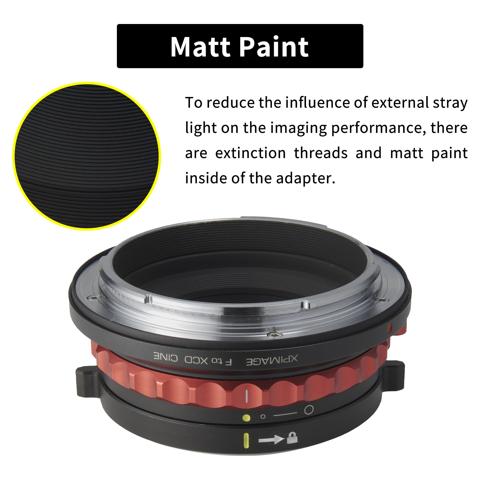 Amazon.com : XPIMAGE Lens Mount Adapter Ring Compatible with Nikon