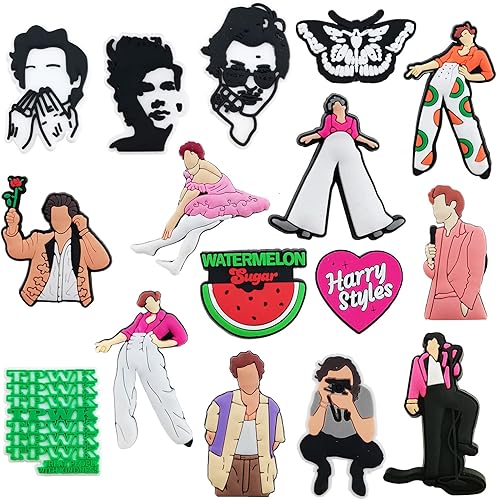 MUUMZI Harry Music Styles Shoe Charms