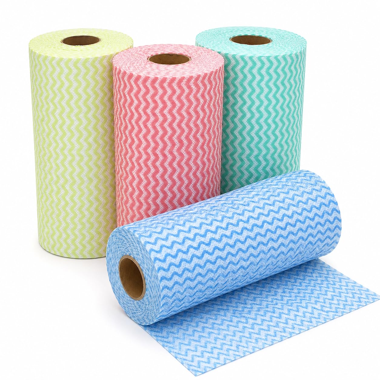 Mclear Reusable Cleaning Wipes, Household & Kitchen Paper Towels, 1 Roll of 50 Sheets-image-7