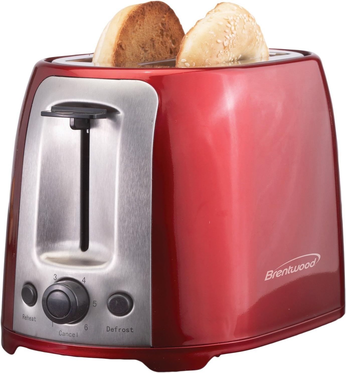 2 Slice Cool Touch Toaster - Red