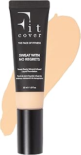 Fitcover Base líquida a prueba de sudor, de l...