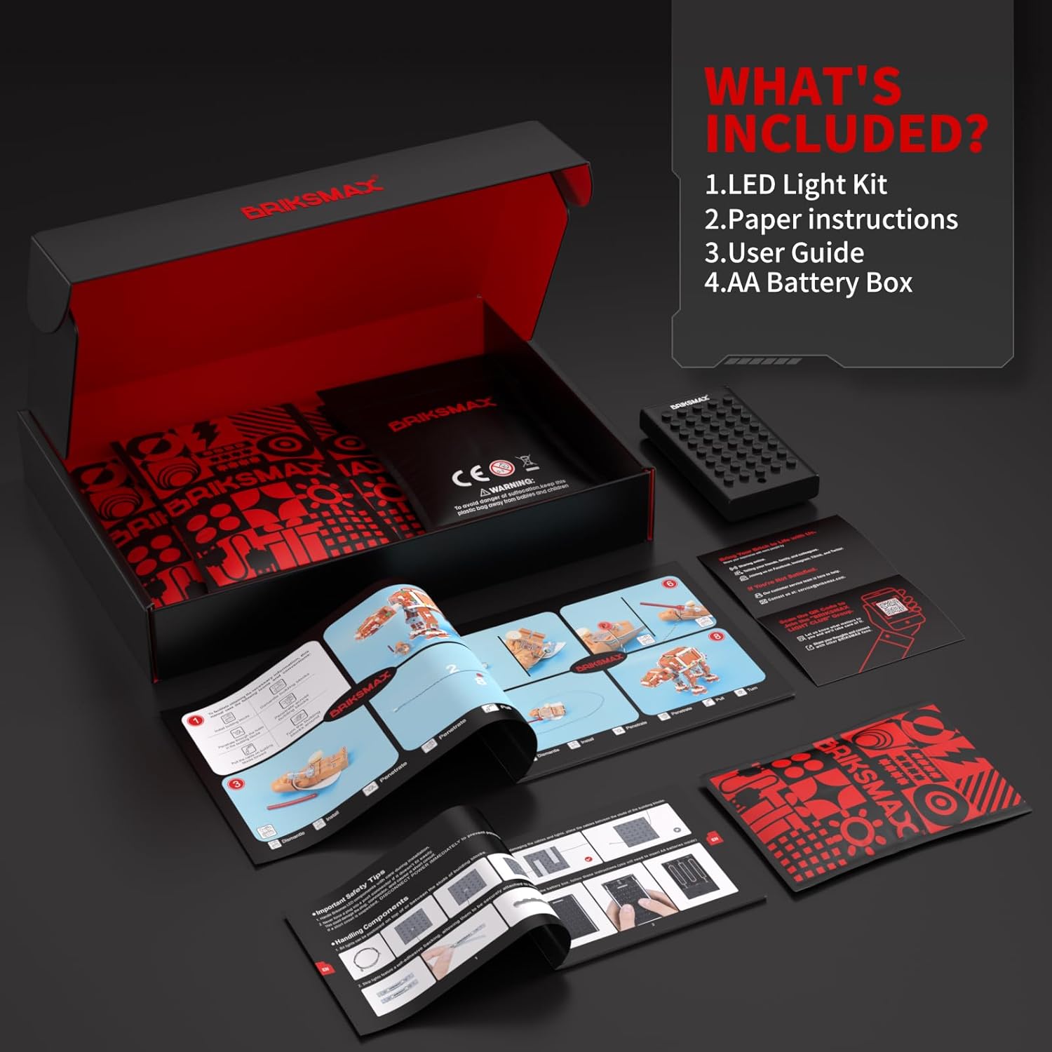 BRIKSMAX 2.0 Light Kit Compatible with Lego Star Wars Gingerbread at-at Walker 40806 Building Sets- LED Lighting Kits (Accessories Only), Cable-Hiding Tech for Display, Gifts & Collectors