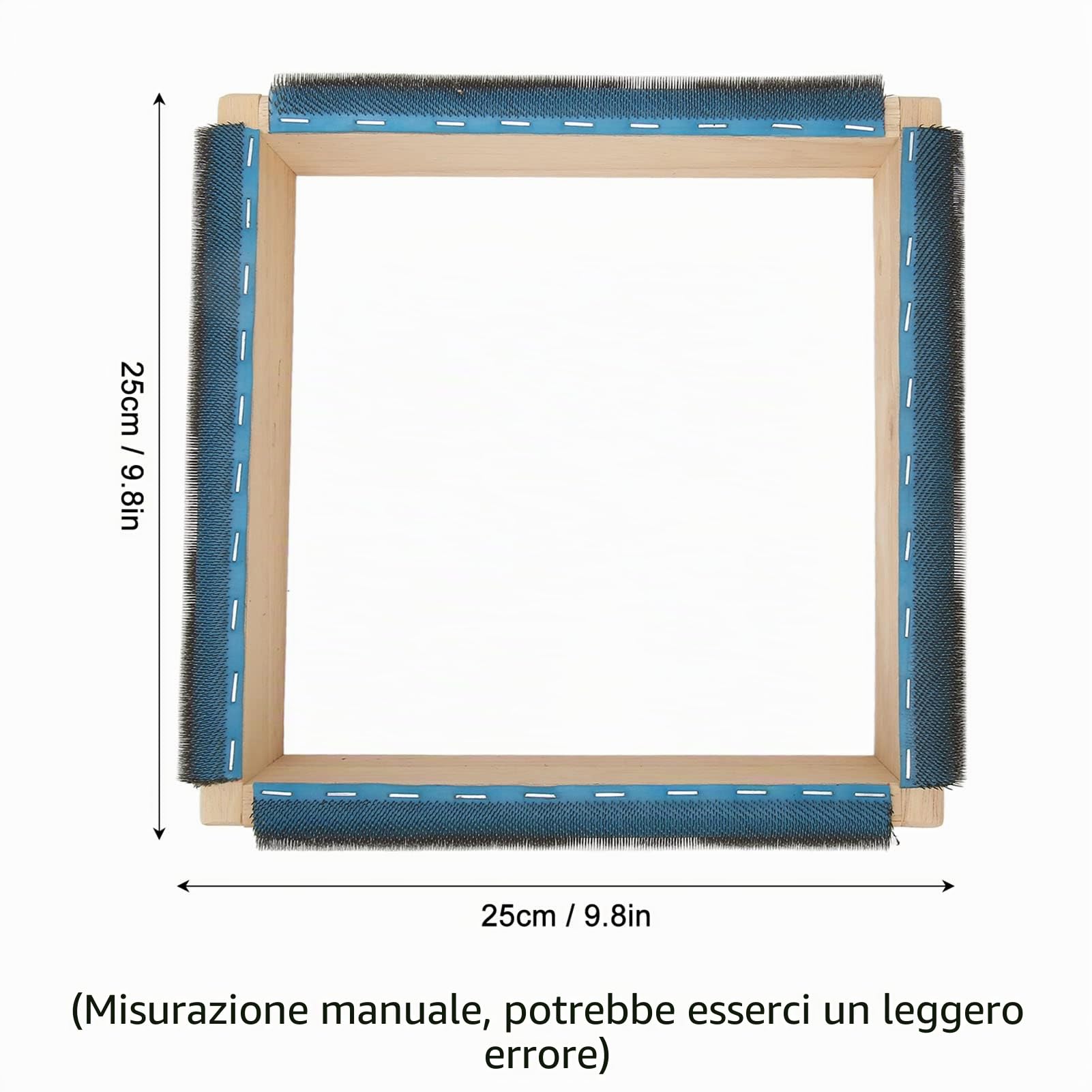 Telaio per Ricamo Telaio Robusto in Legno Massiccio Tappeto di Facile Montaggio Telaio per Aggancio Punch Needle Frame Other Sewing Embroidery Supplies