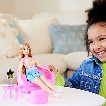 Amazon.com: Barbie Stylist and Wardrobe Doll with Fashion