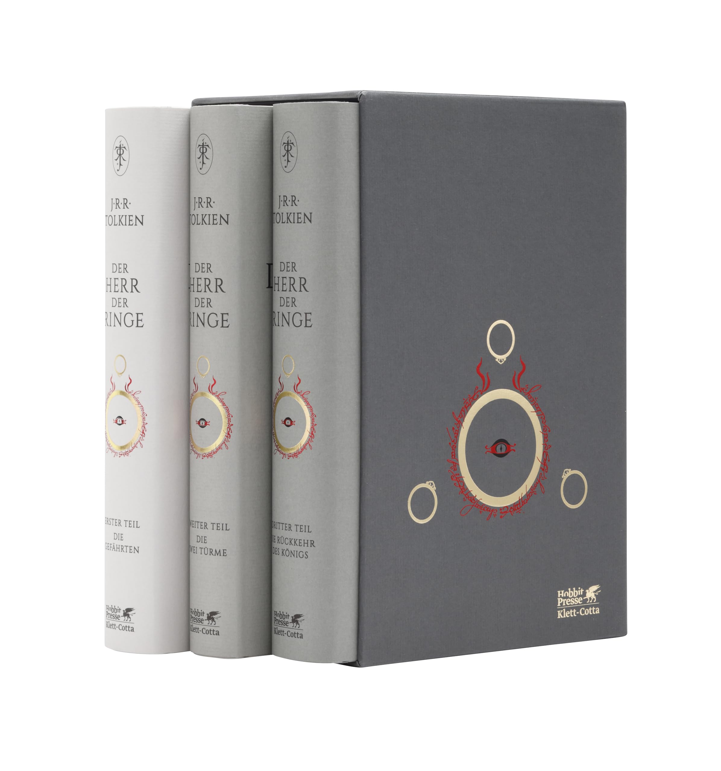 Der Herr der Ringe: In der Übersetzung von Margaret Carroux | Drei Einzelbände Hardcover im Schuber