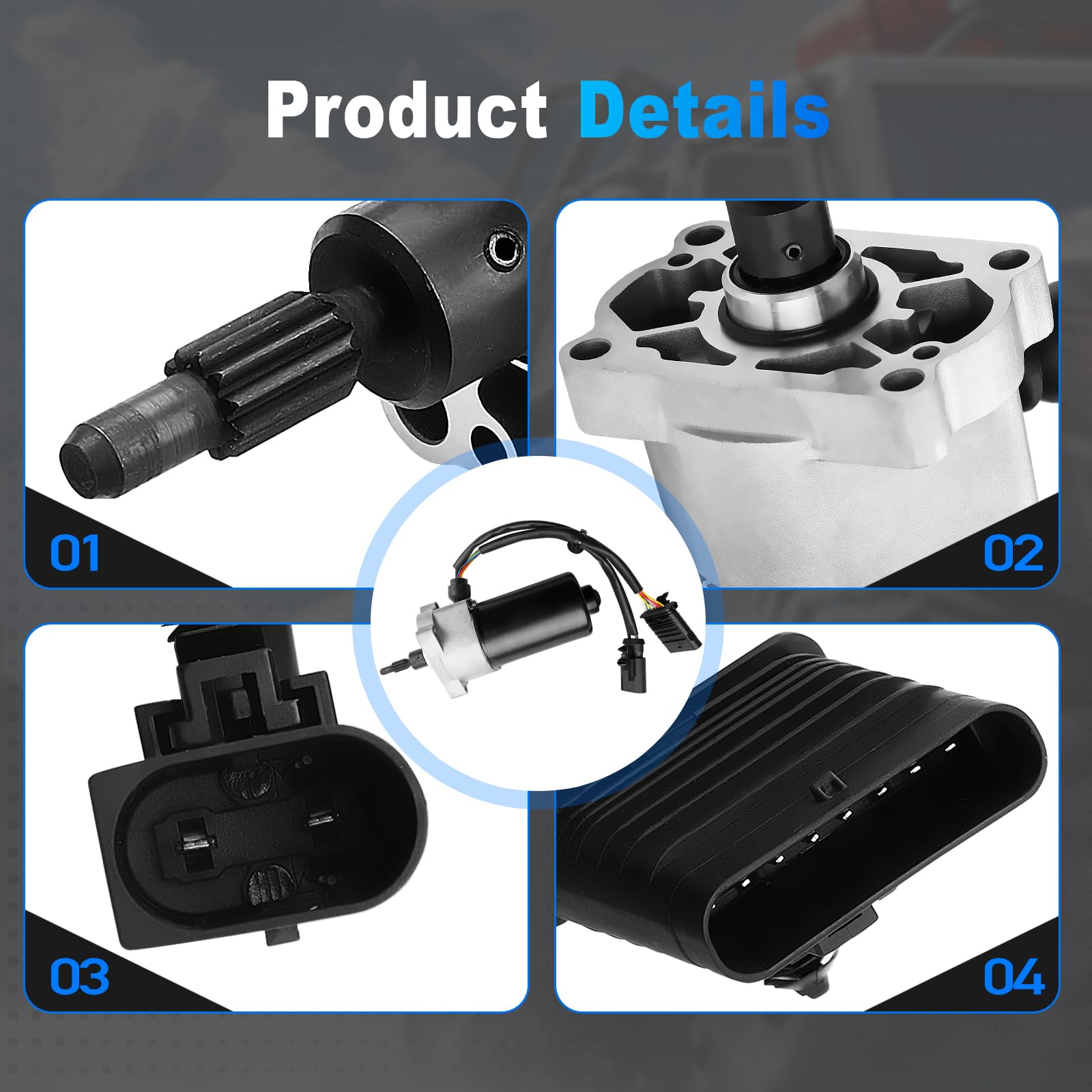 Amazon.com: DriveXpert 600-828 Rear Differential Lock Axle Motor