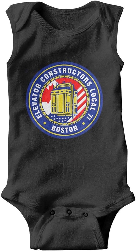 Amazon WYLIN IUEC Local 71 Unisex Baby Sleeveless Baby Bodysuits 