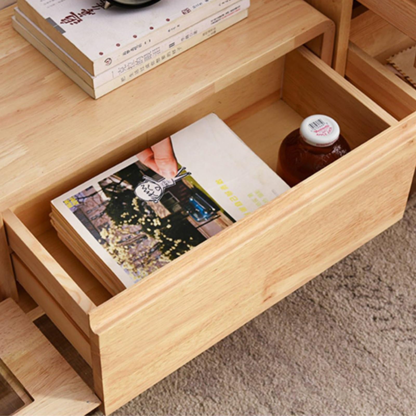 Schwebende TV-Konsole, Wandhalterung, Entertainment-Center, moderner TV-Ständer, Aufbewahrungsregal für Wohnzimmer (schwarz, 177,8 cm)