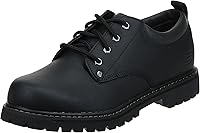 Skechers Women's Tom Cats Utility Oxford Shoes - Premium Leather, Memory Foam Comfort, Casual Dress Style