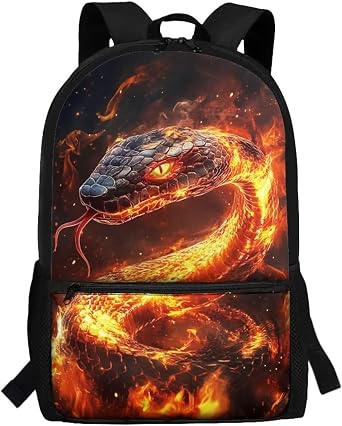 Showudesigns Kids Backpack Boys 6-8 8-12 Girls Middle School Bag With Water Bottle Holder