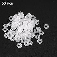 Vista 2 de uxcell Juntas tóricas de silicona, 0.236 in OD 0.118 in ID 0.059 in Ancho VMQ Junta de sello para válvulas de compresor reparación de tuberías