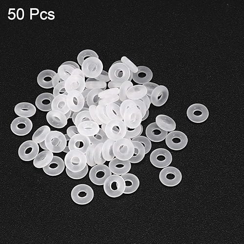 Miniatura 2 de uxcell Juntas tóricas de silicona, 0.236 in OD 0.118 in ID 0.059 in Ancho VMQ Junta de sello para válvulas de compresor reparación de tuberías,