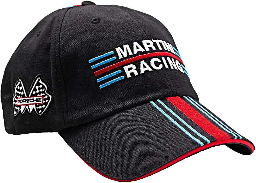 Porsche Martini Racing Baseball Cap Black #8 2016 Edition