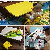 Vista 8 de Mesa plegable para tarjetas, altura ajustable, mesa de actividades plegable personal para uso doméstico, picnic, fiesta, sin montaje