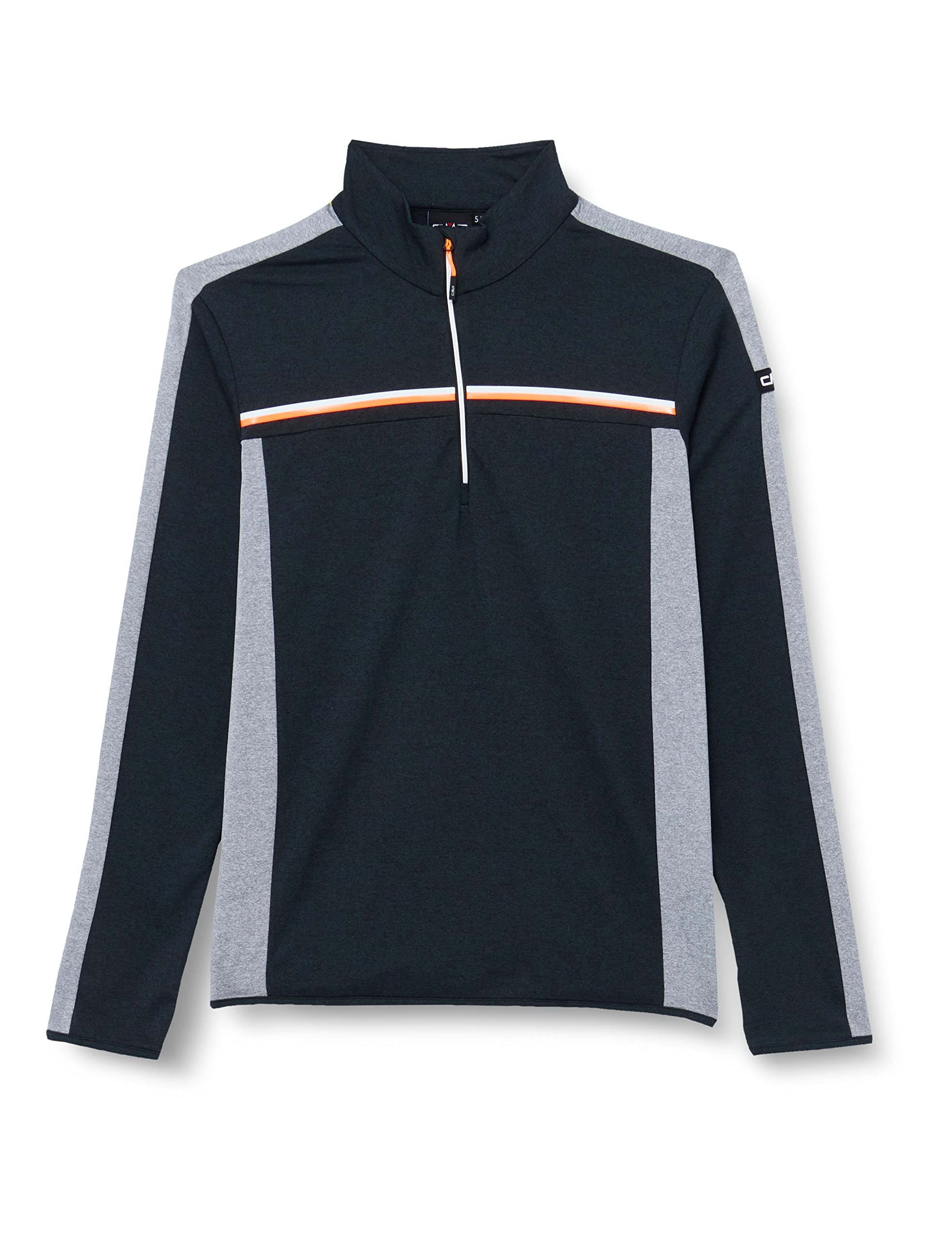 CMP Fleece Stretch Softech, Man, Black Mel, 54, Black Mel.