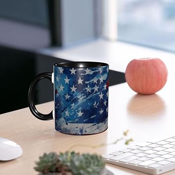 Us 4th Armored Division Veteran Funny Coffe Mug Ceramic Tea Cups Travel Mugs Drink For Work Home Office
