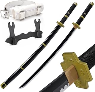 Zisu Roronoa Zoro Katana, Anime Original Texture, About 40 inch Overall, Yubashiri Katana for Collection