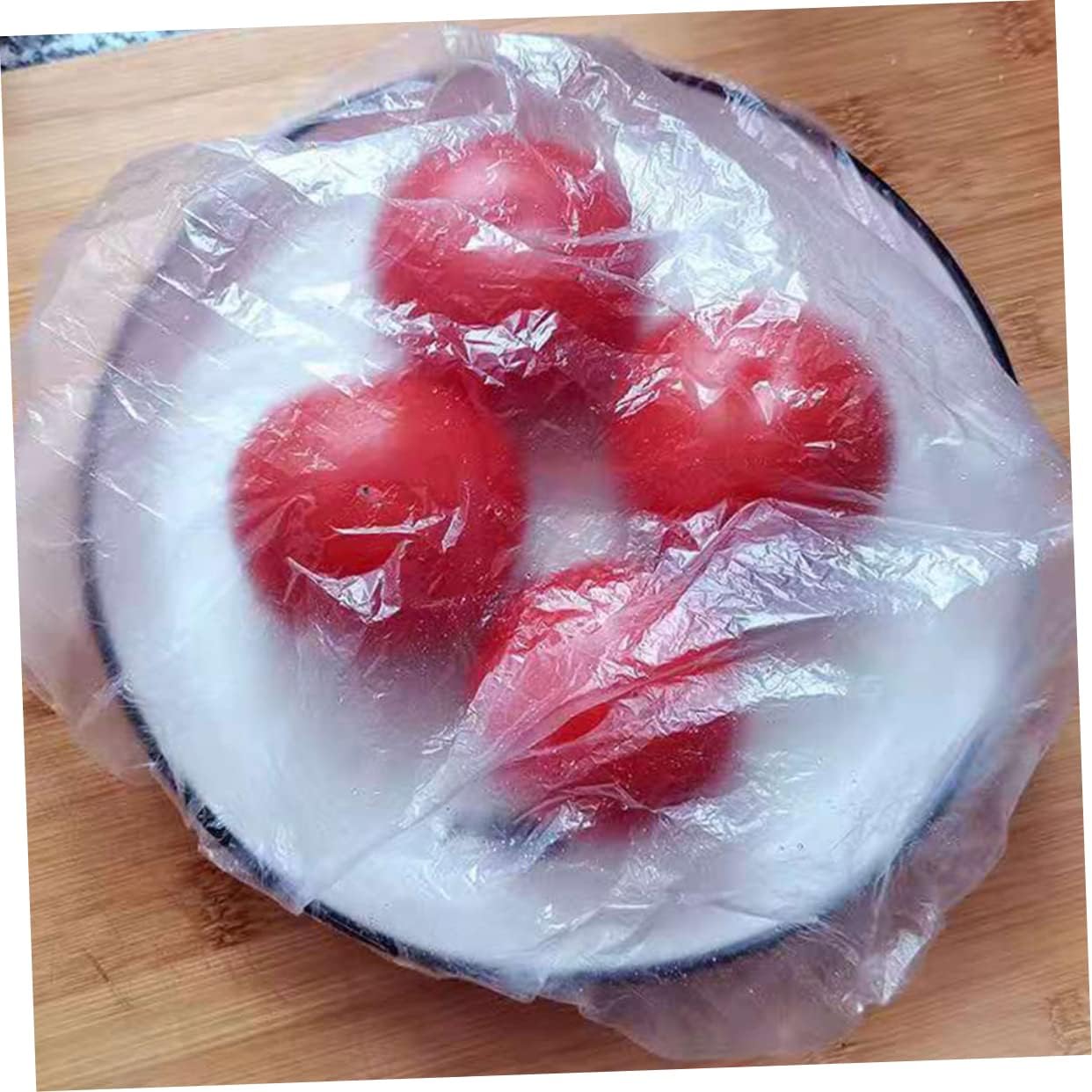 Mikinona 400pcs Microwave Food Cover Containers Lids Kitchen Gadget Disposable Bowl Storage Cover image 3