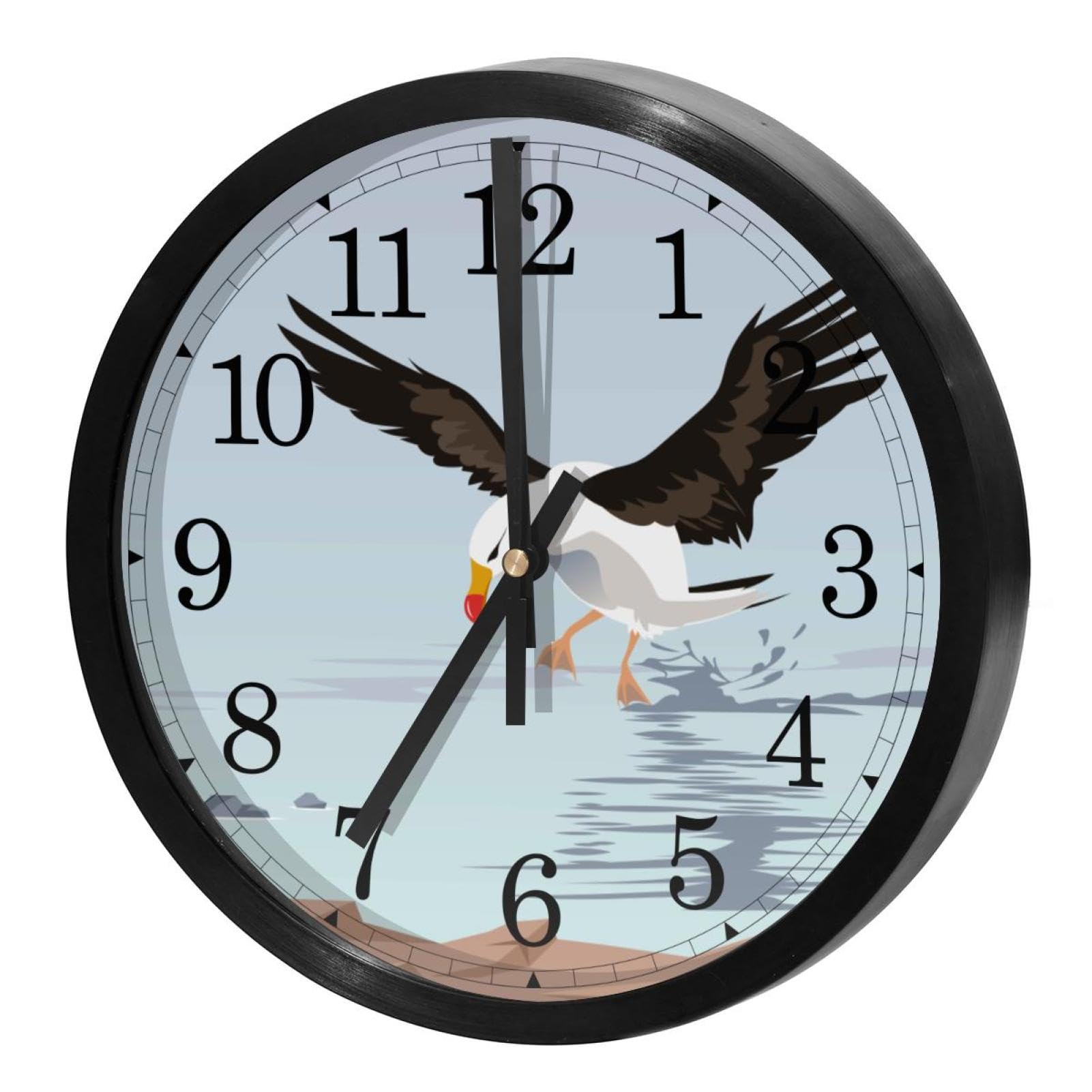 Horloge murale silencieuse sans tic-tac à quartz pour la maison