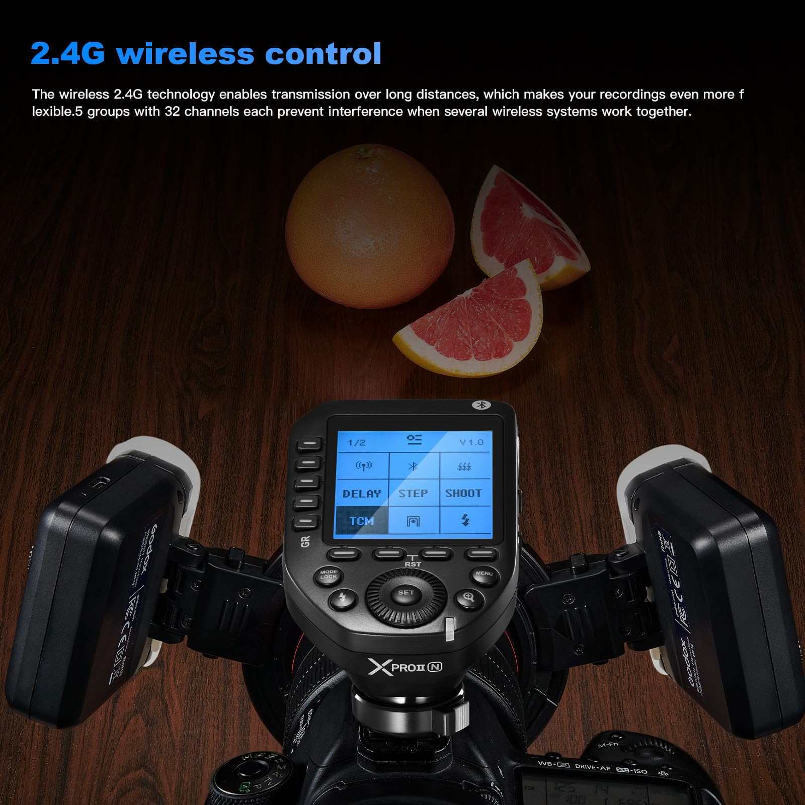Amazon.com : Godox 2x MF12 Compact Macro Flash with XproII Trigger