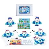 Educational Insights Time to Learn Small Group Activity Set - Kids Clock Toy, Teaching Clock for Kids Games, Practice How to Tell Times on Analog & Digital Clocks, Fun Classroom Resource, Ages 6+