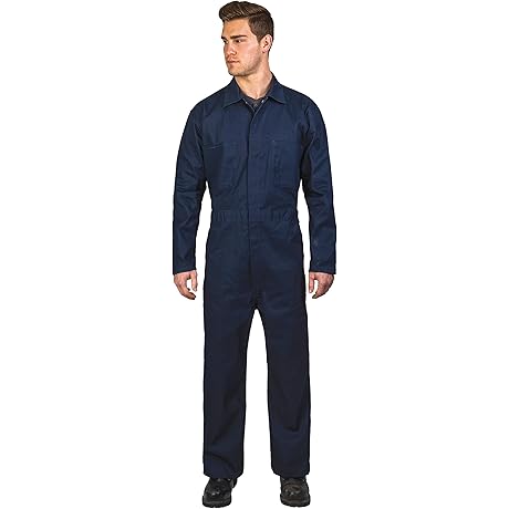 Walls Coveralls for Men: Non-Insulated, Long-Sleeve Mechanic Coverall