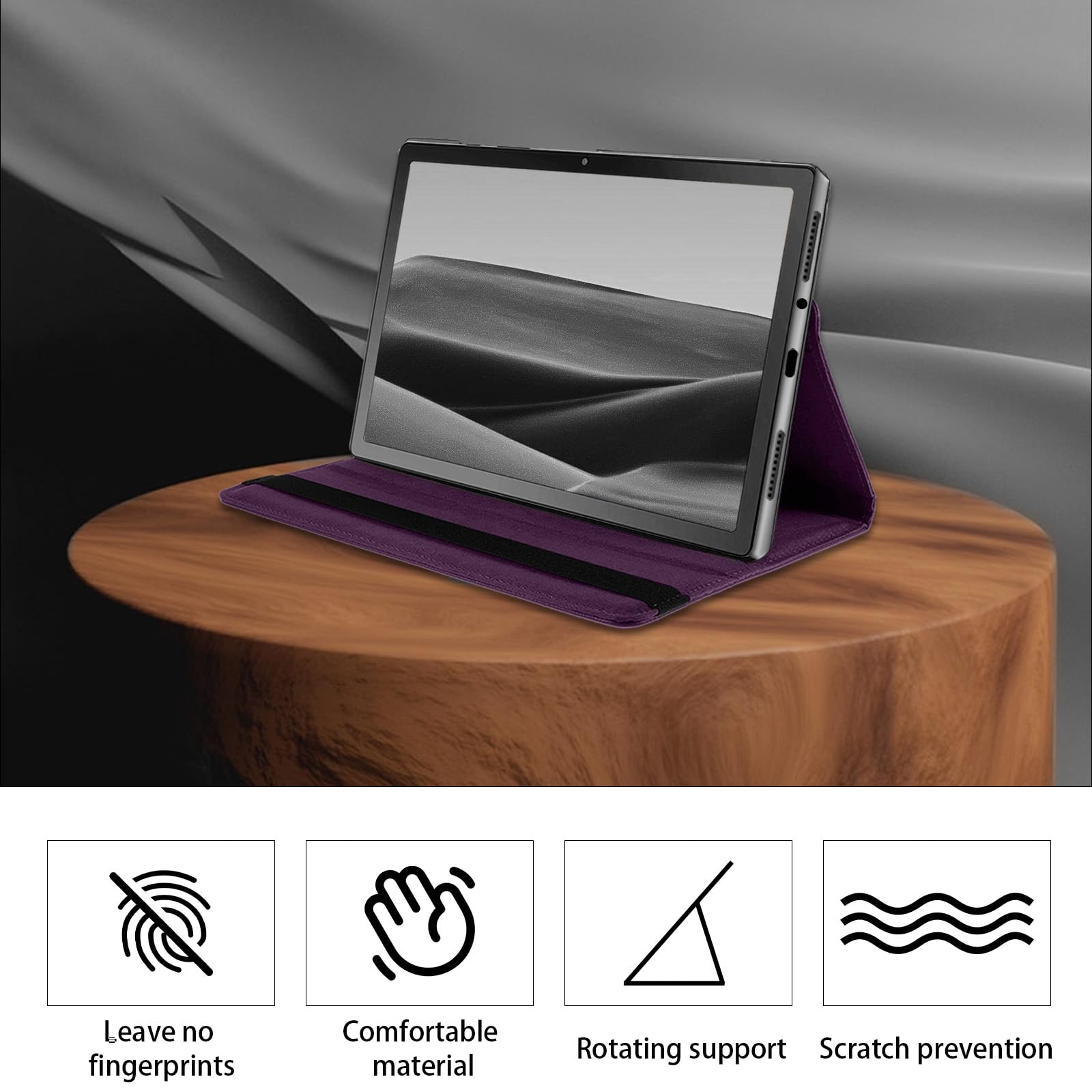 Vakarey per Xiaoi Pad 7 Cover,Ultra Sottile Intelligente Custodia
