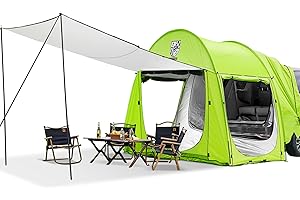 Ample Carpa para Carro Movible: Tienda de Campaña Universal para SUV con...