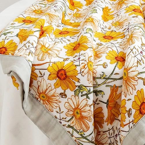 karitree Karitree - Manta de muselina de algodón 70 de bambú y 30 pulgadas, de gran tamaño, 47 x 47 pulgadas, manta de muselina de 4 capas de alta