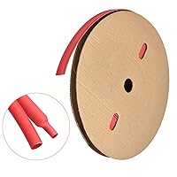 Vista 7 de MECCANIXITY Tubo termorretráctil, relación 3:1, diámetro de 1/2 pulgada de diámetro, 50 pies, tubo termorretráctil de doble pared, impermeable, Negro