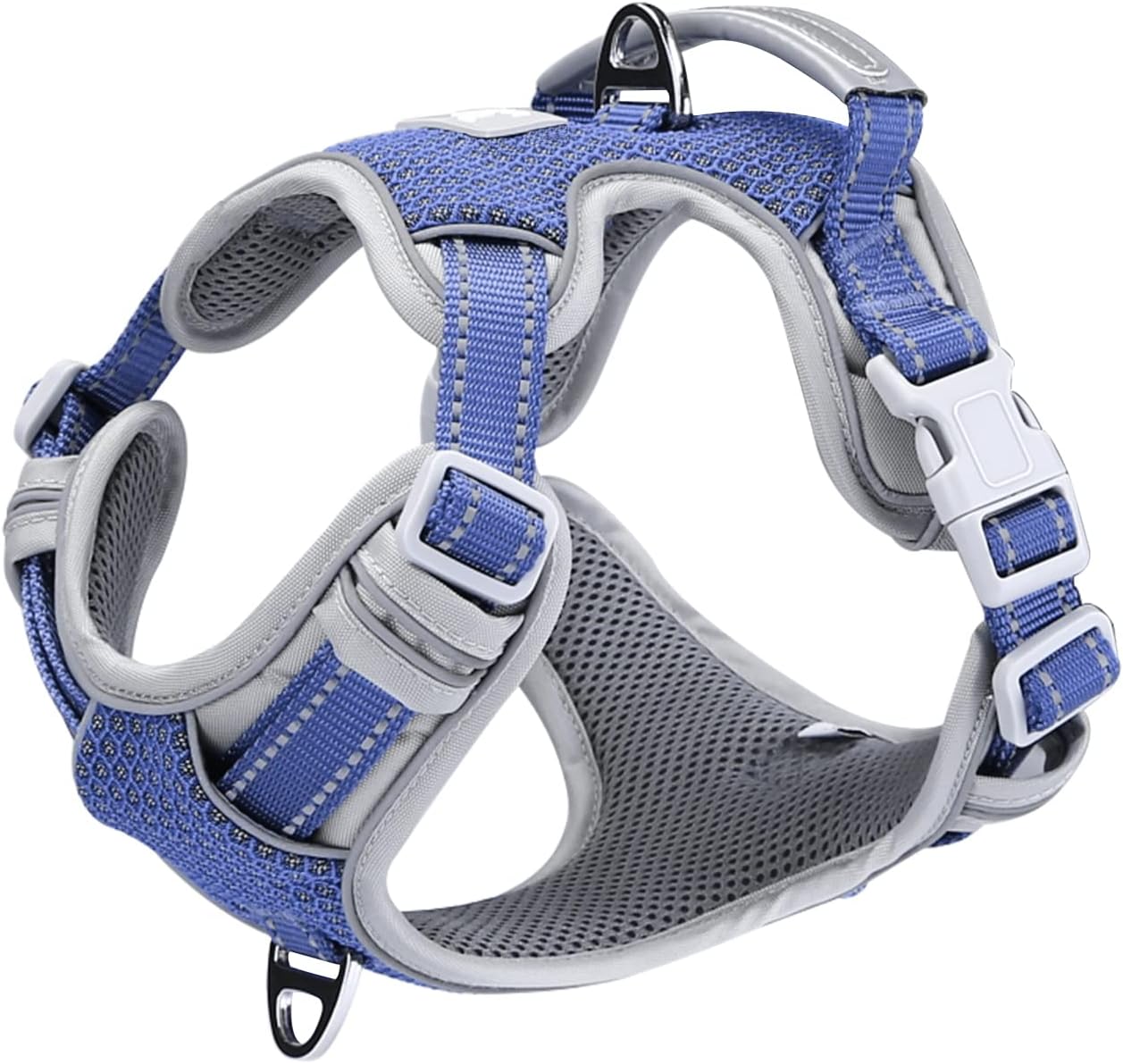 AIITLE No Pull Hundegeschirr Und Leine Set, Schritt In