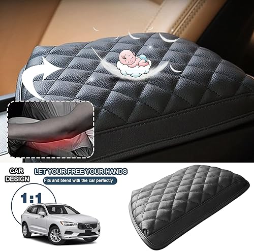 Miniatura 6 de Funda para reposabrazos Trax 2024 2025, fundas para consola central Chevy Trax 2024, accesorios gruesos, suaves y cómodos, protector para