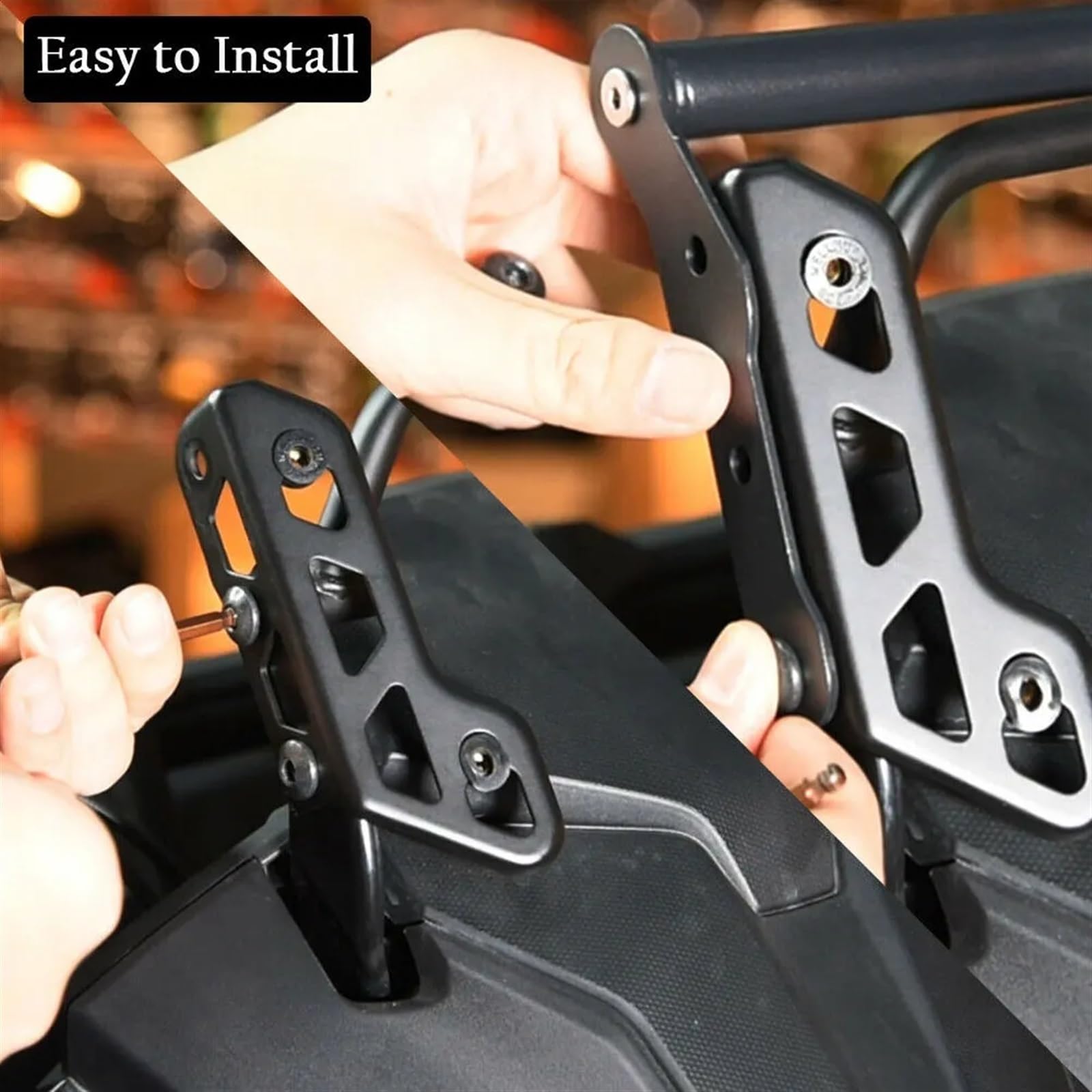 Support Telephone Velo pour CB500X 2016 – 2023, Upport De Plaque GPS/téléphone Intelligent, Accessoires De Moto Support Adaptable Telephone Moto Rotation(Taille:USB Combination C)