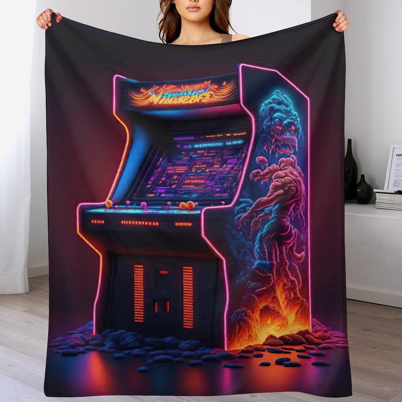 Linge de lit contrôleurs de jeu imprimé 3D idée cadeau ado