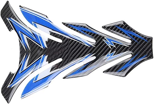 Miniatura 9 de Pegatina, protector de motocicleta antideslizante con aspecto de carbono real para gas combustible