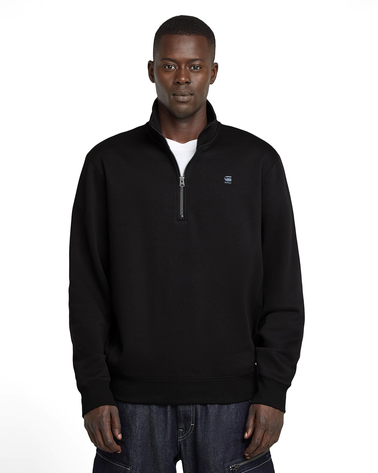 G-Star Men's Bleu Sweatshirt Premium Core R