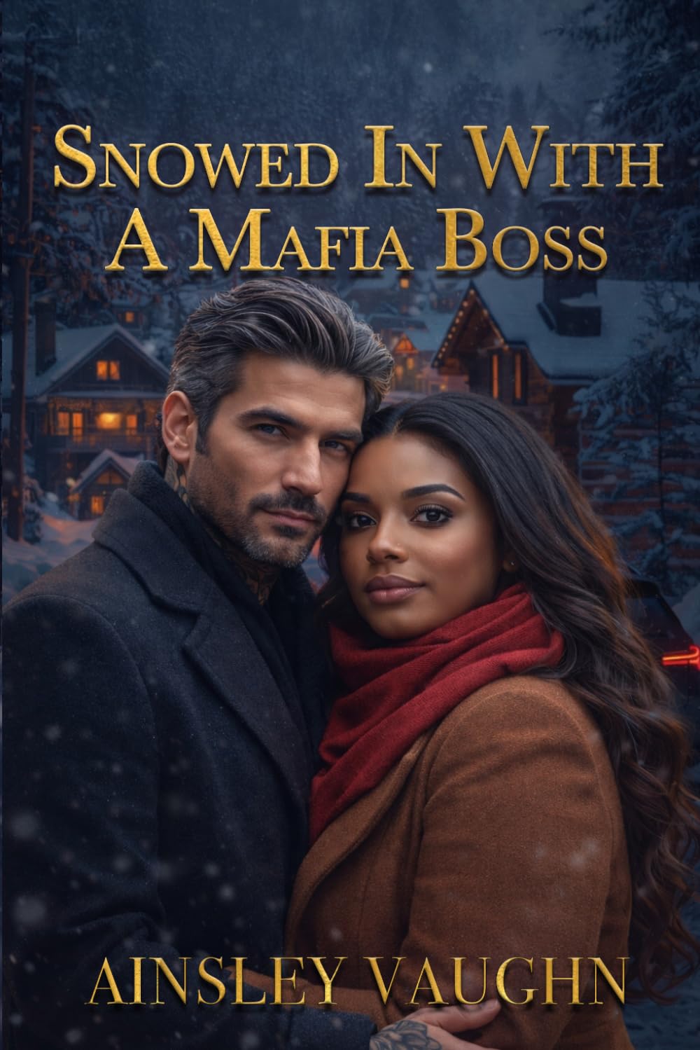 Snowed In With A Mafia Boss: A BWWM Dark Romance