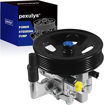 571001U000 Power Steering Pump with Pulley | For Kia Sorento 2.4L 2011-2013, For Hyundai Santa Fe 2.4L 2010-2012, Replace 571002P200