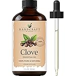 Handcraft Blends Clove Essential Oil - 1 Fl Oz - 100% Pure and Natural - Premium Grade Essential Oil for Diffuser and Aromatherapy, Skin, Massage, Candle and Soap Making Fragrance