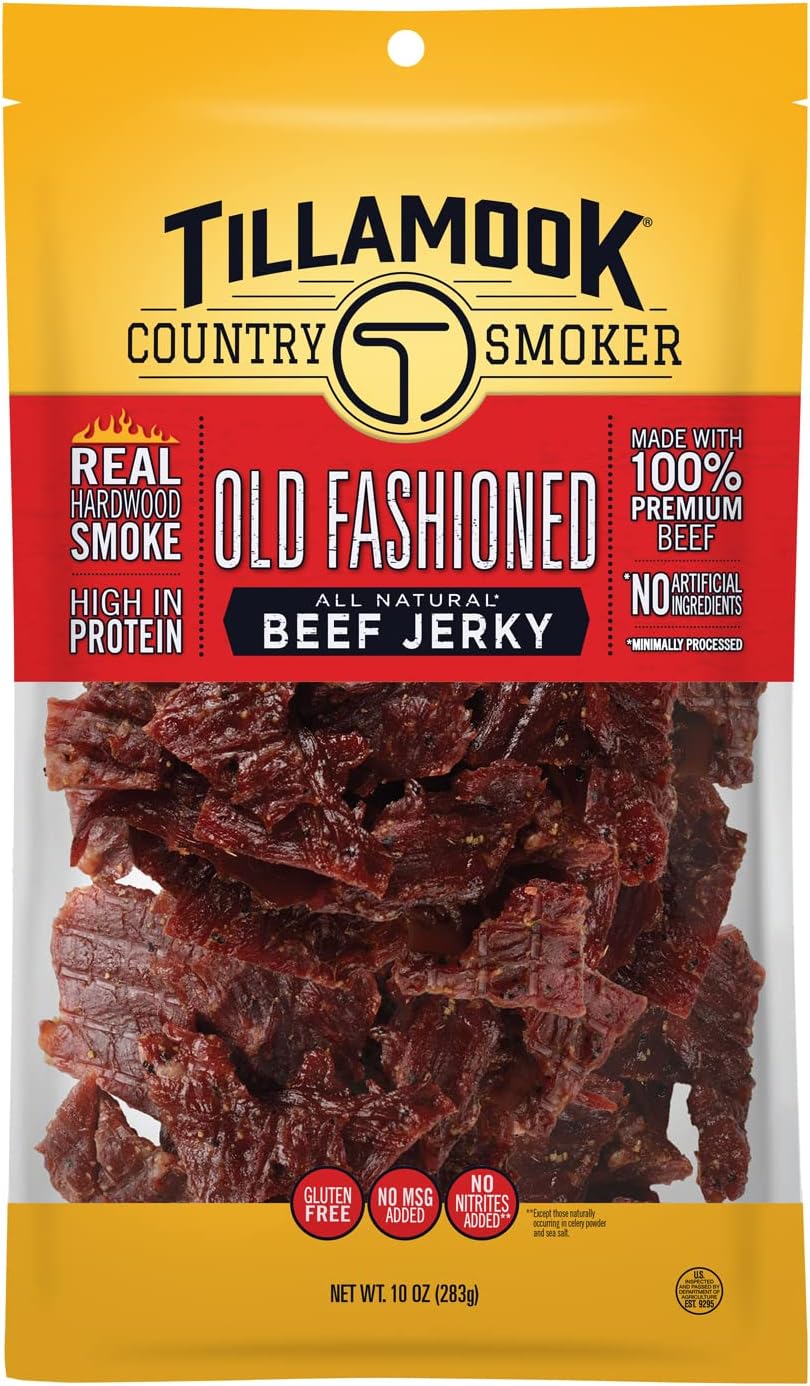 Tillamook Jerky 10 OZ. Bag 100% Beef (Old Fashioned)