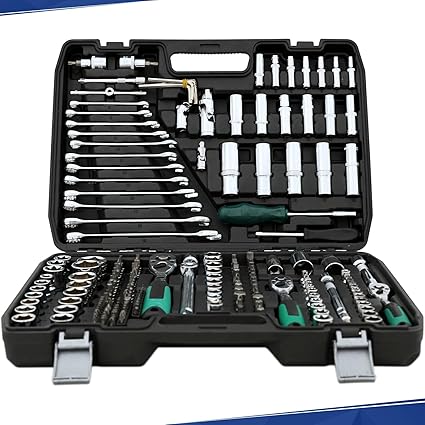 PENSUN 216 Piece Mechanic Tool Set, 1/4