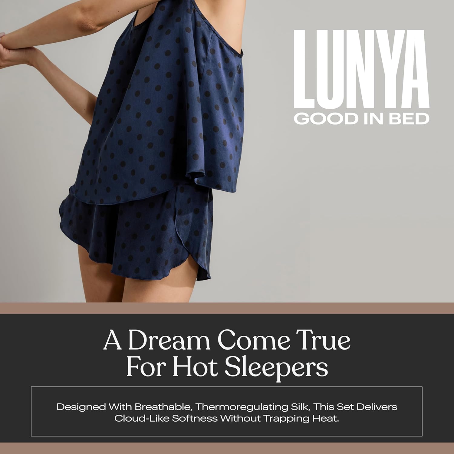 Lunya Washable Silk Tulip Back Set – Lightweight Mulberry Silk, Easy Sleepwear – Multiple Colors & Sizes - Image 5