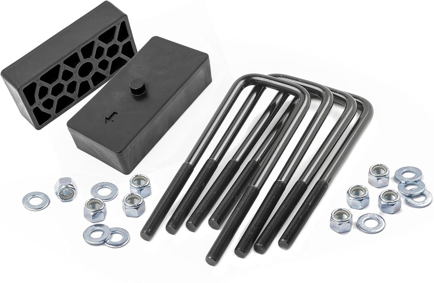 Rough Country 1.5 Inch Block & U-Bolt Kit for Chevy/GMC 2500HD (2011-2019)