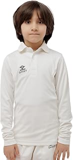 SHREY Cricket Match Polo T Shirt 2.0 Long Sleeve for Boys (Junior) Price In India